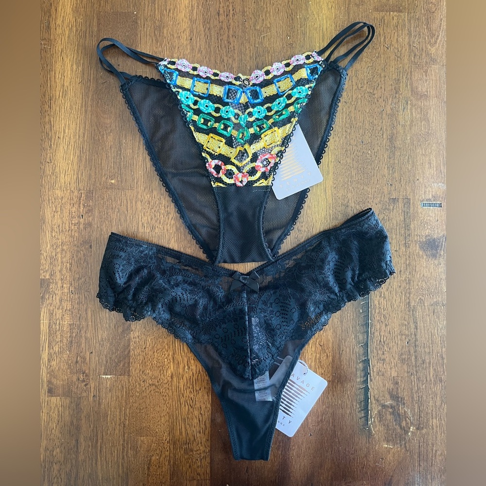 Savage X Fenty Lace Panty Set